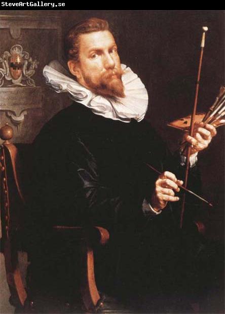 Joachim Wtewael Self-Portrait